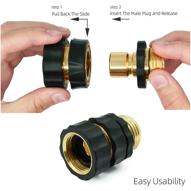 High-Pressure Hose Quick Connector