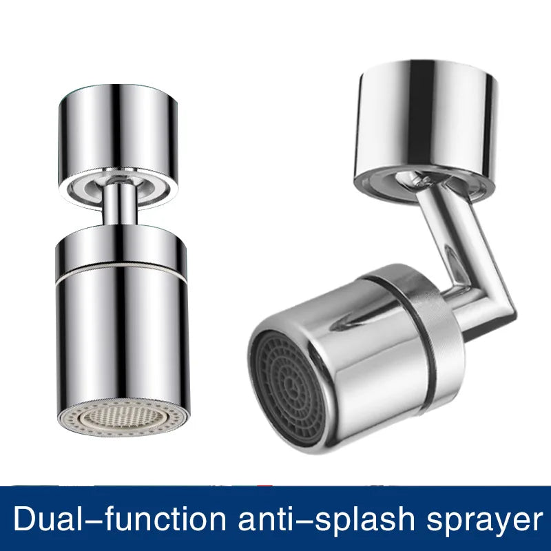 360° Rotatable Anti-Splash Faucet Sprayer