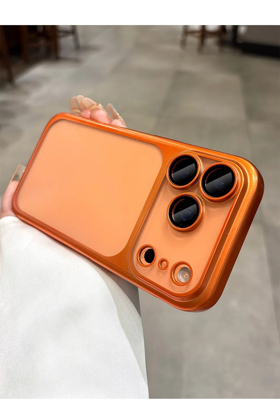 Frosted Shield Slim iPhone17 Case