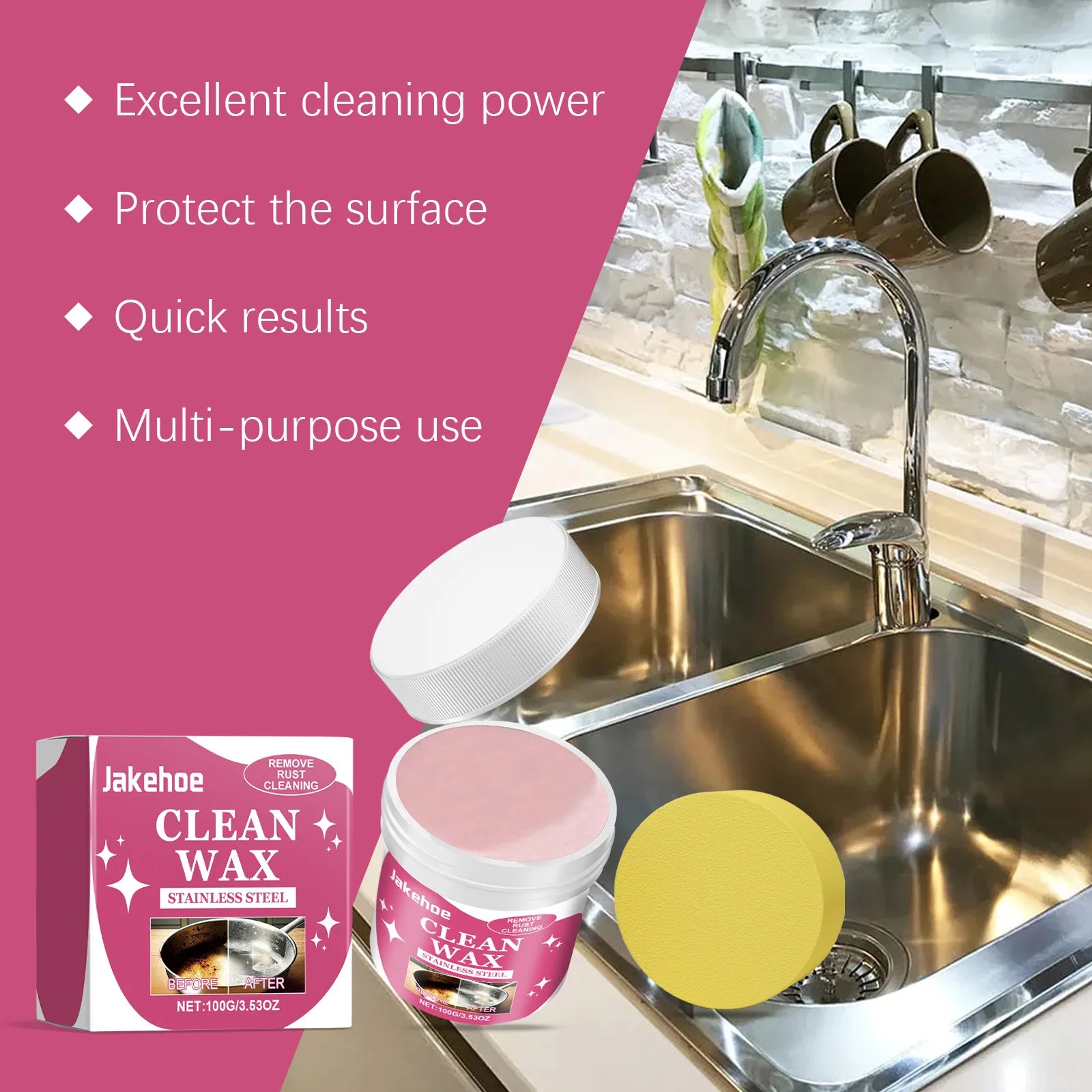 Household Multi-Purpose Cleaning Paste