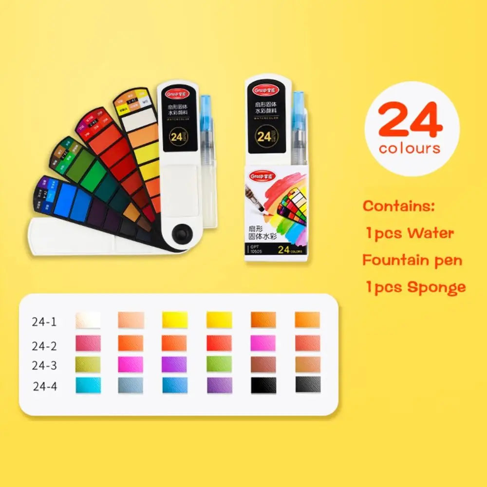 Folding Watercolor Kit