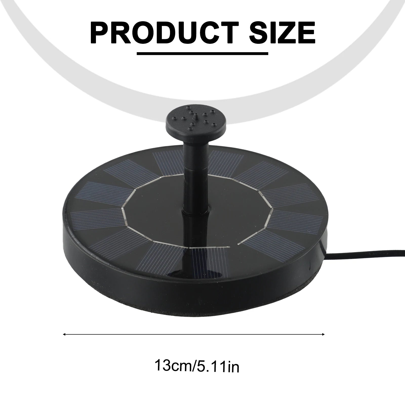 Solar Water Fountain