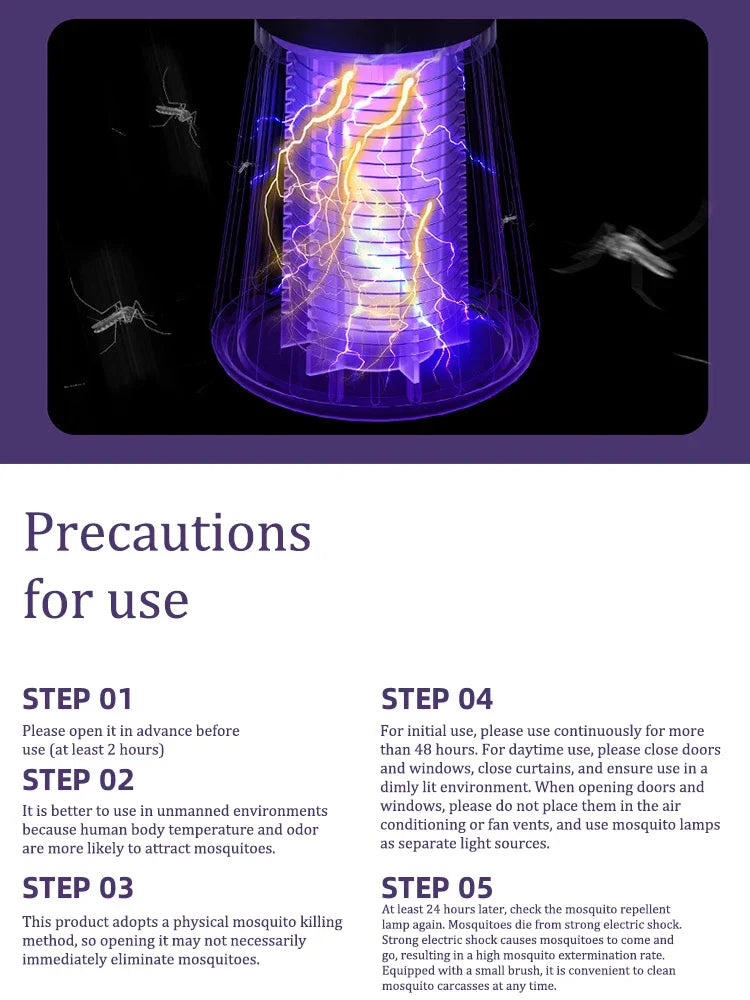 USB Mosquito Trap UV Lamp