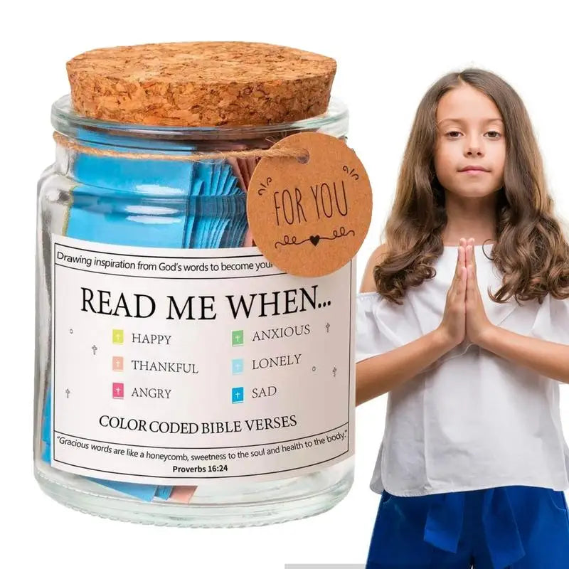 Bible Verses Cards Jar