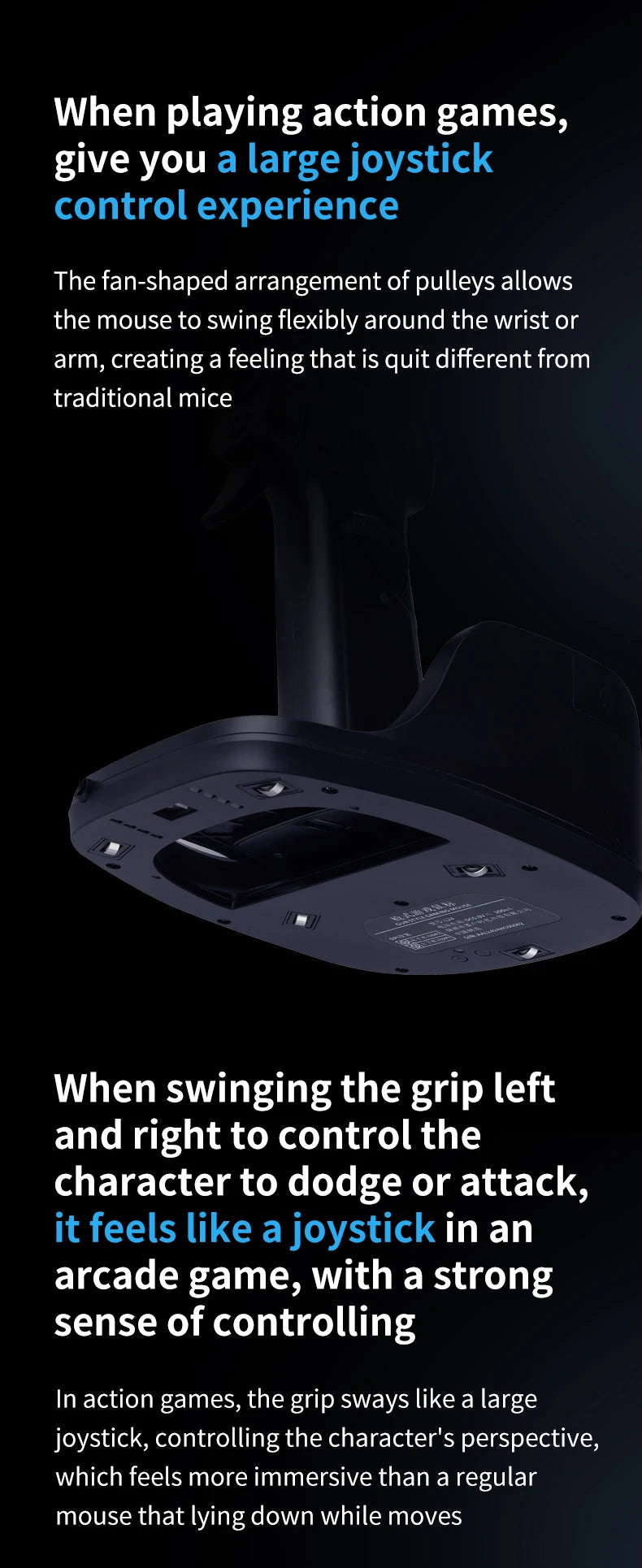 Ergonomic Gun Style Gaming Mouse
