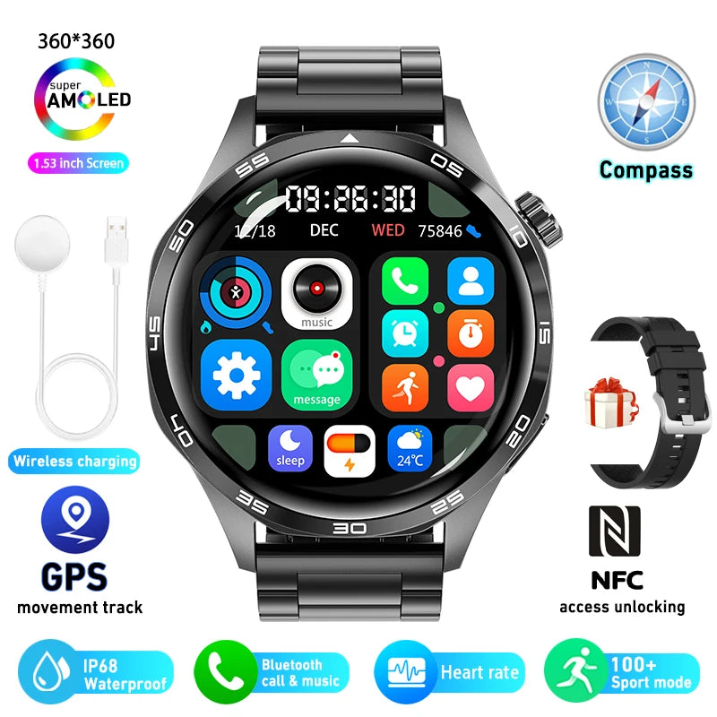 Multifunctional Luxury Smart Watch