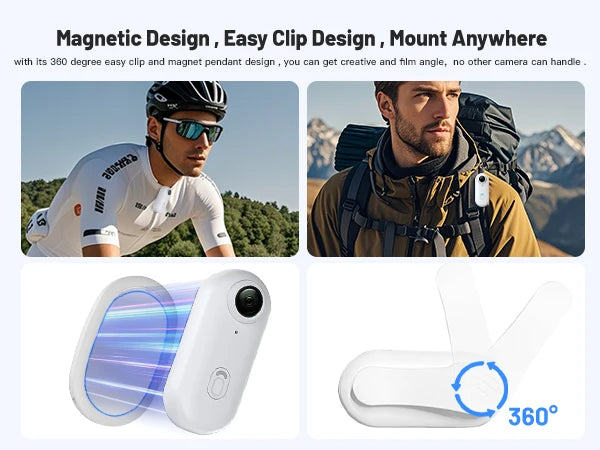 HD WiFi Wearable Action Body Cam