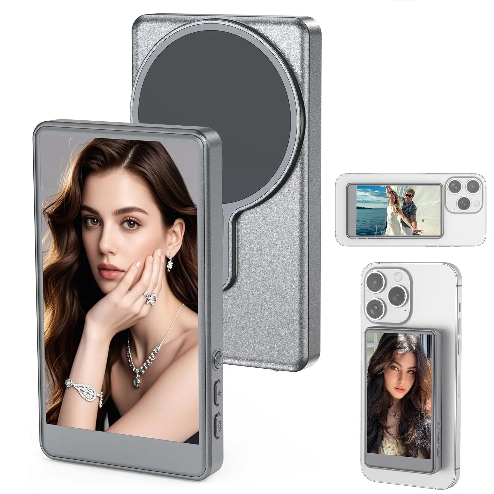 Magnetic Selfie Mirror For Rear Phone Camera
