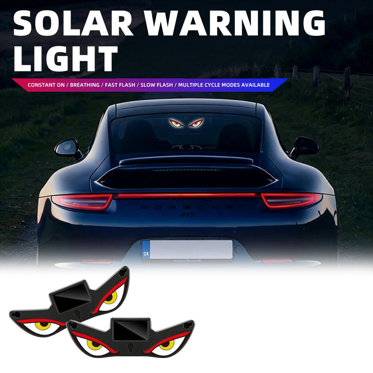Solar Powered Led Car Ambience Light
