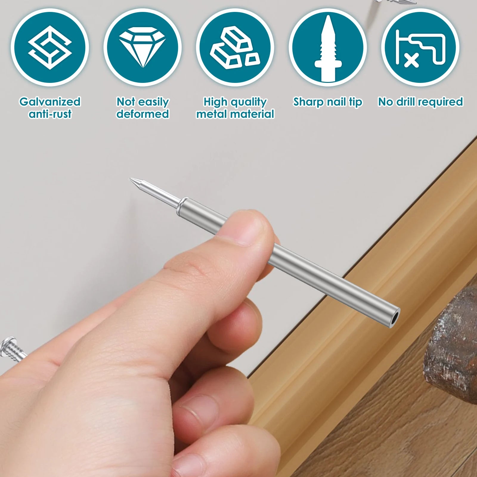 Double-Head Invisible Nails