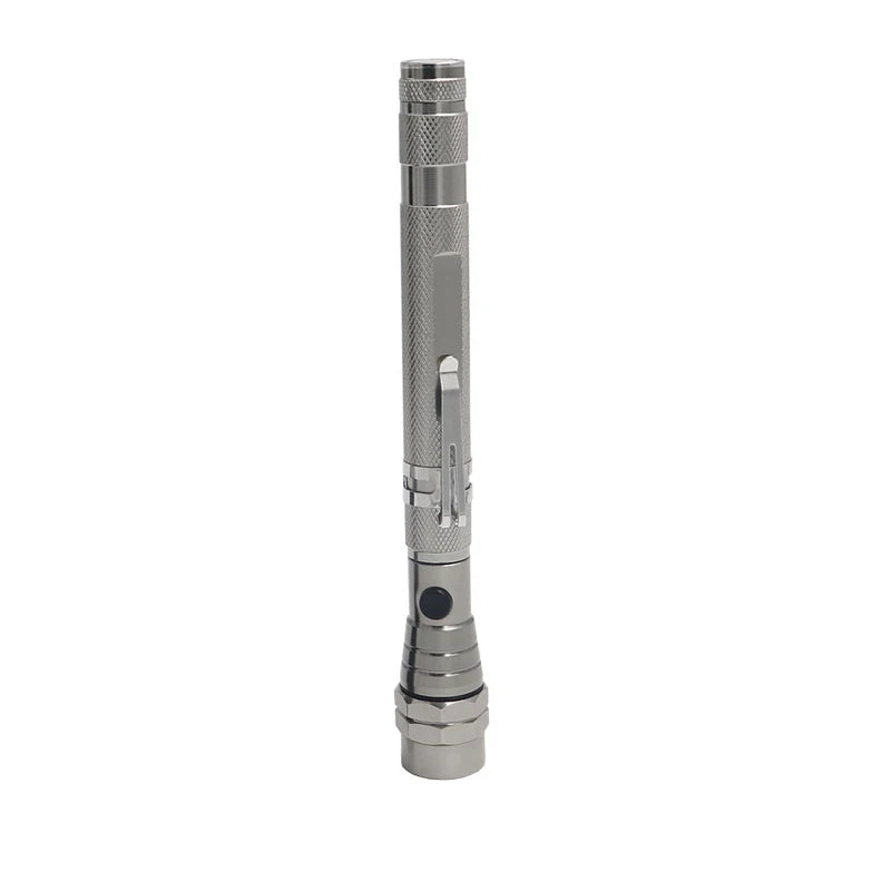 Telescopic Magnetic Pickup Flashlight