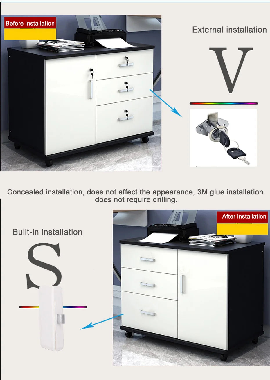 Smart Hidden Cabinet Lock
