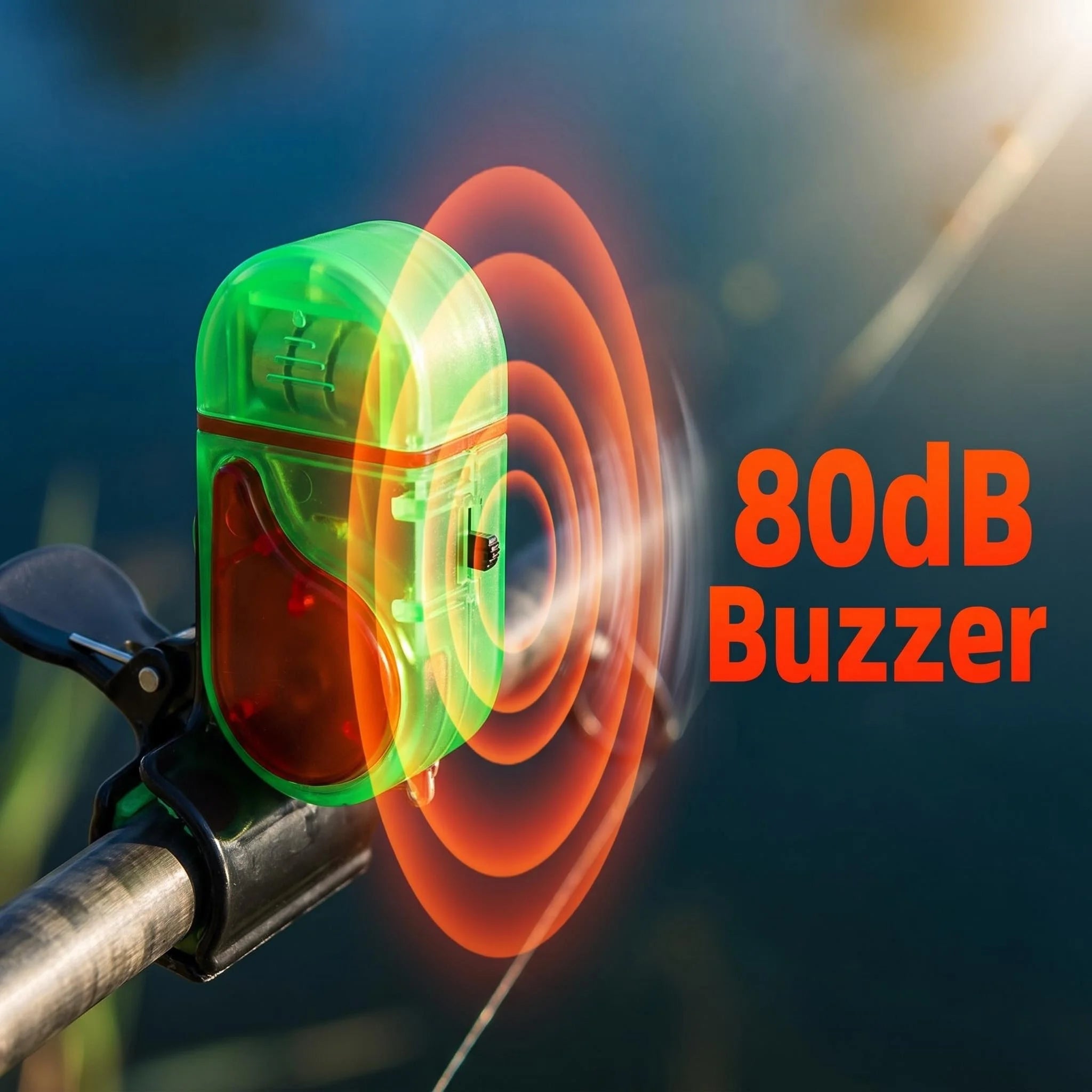 Fishing Bite Alarm with LED Light