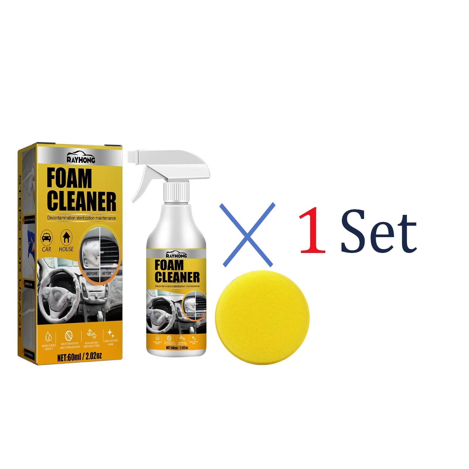 Decontamination Foam Cleaner