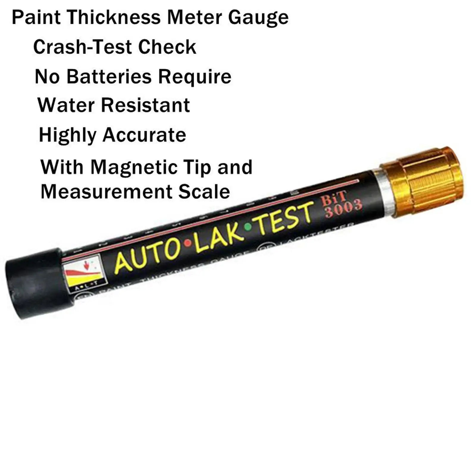 Magnetic Tip Paint Thickness Gauge