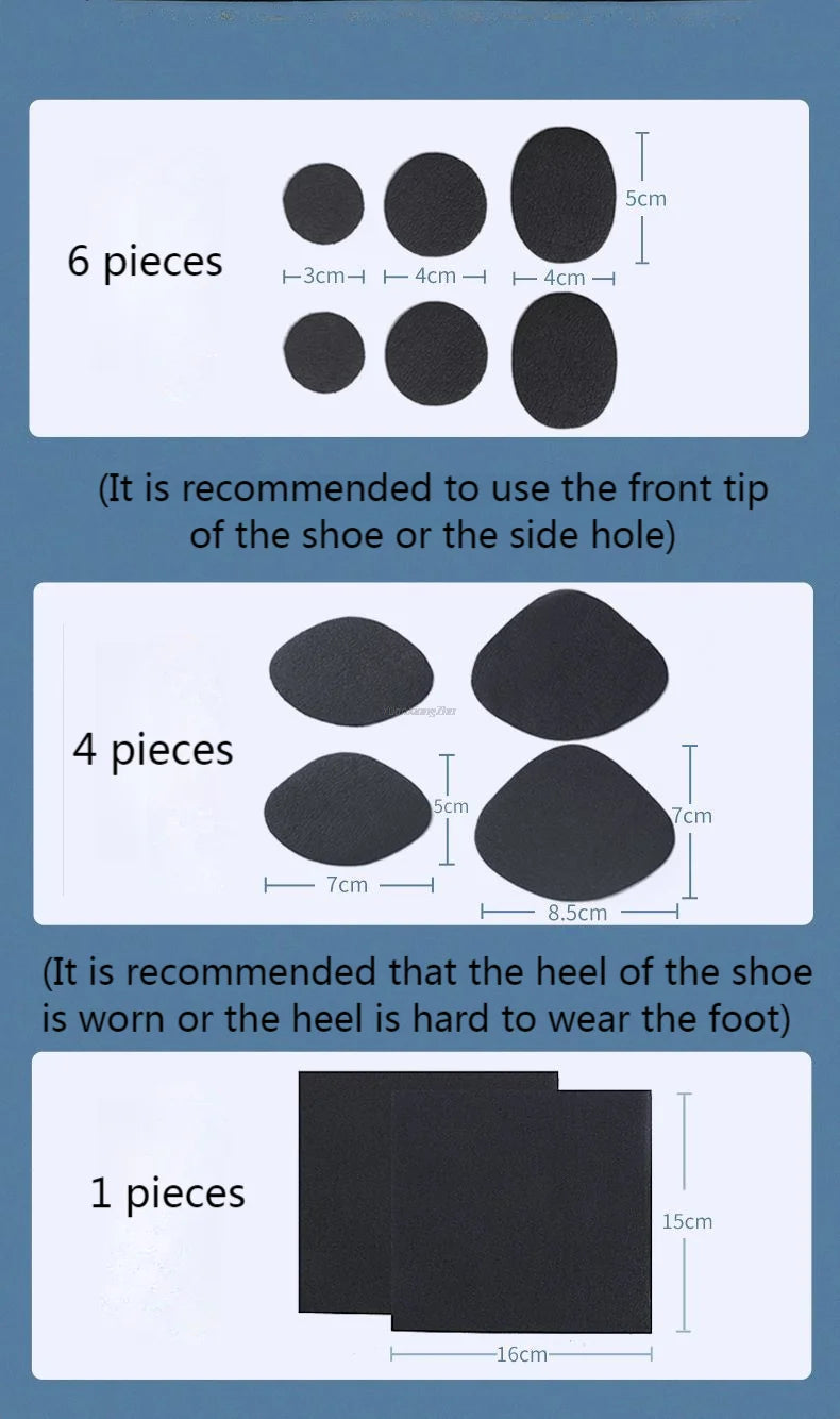 Self Adhesive Shoe Repair Patch