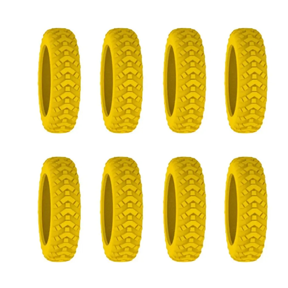 Trolley Suitcase Wheels Protection Cover 8PCS