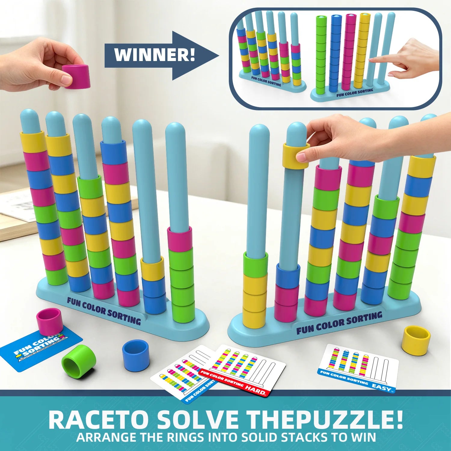 Color Stack Fun Puzzle Game