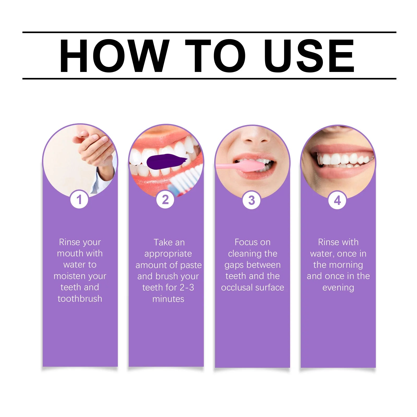 Purple Teeth Whitening Luxe Toothpaste