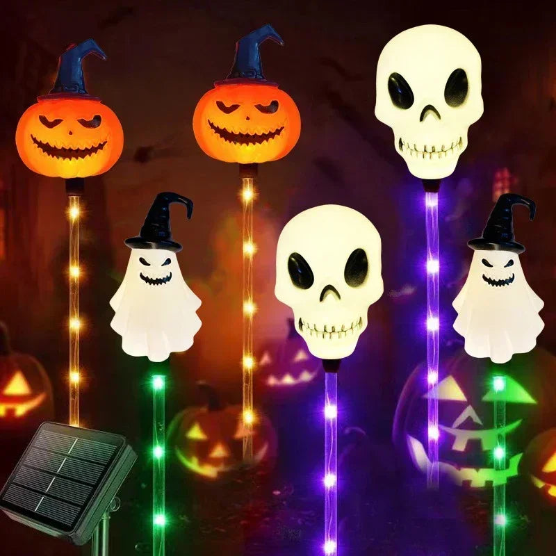 Solar Halloween Pathway Lights