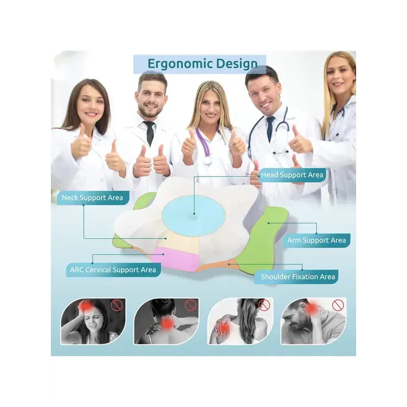 Ergonomic Memory Foam Pillow