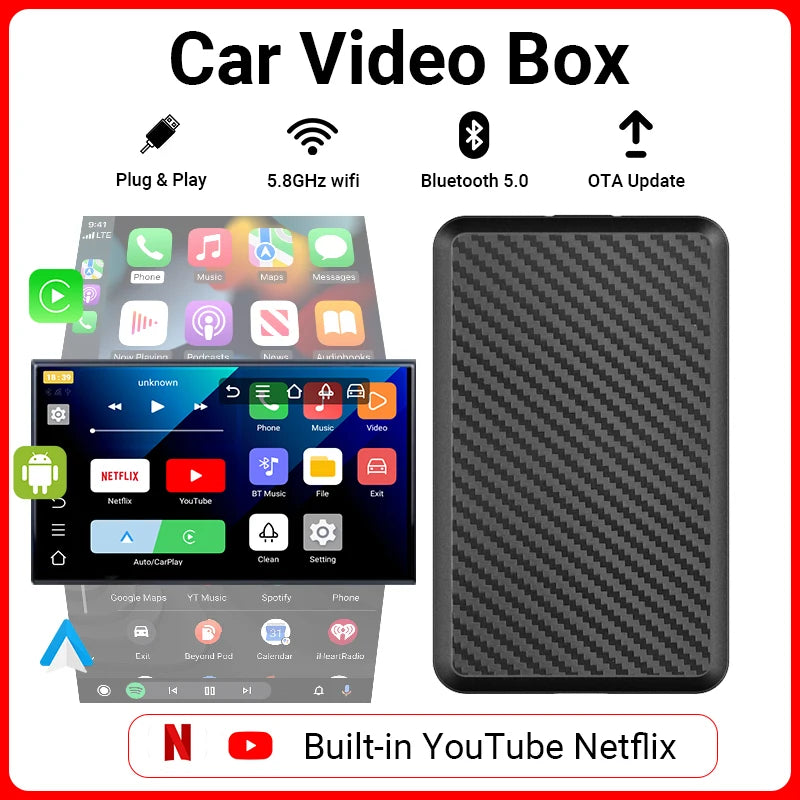 Smart Android Wireless CarPlay