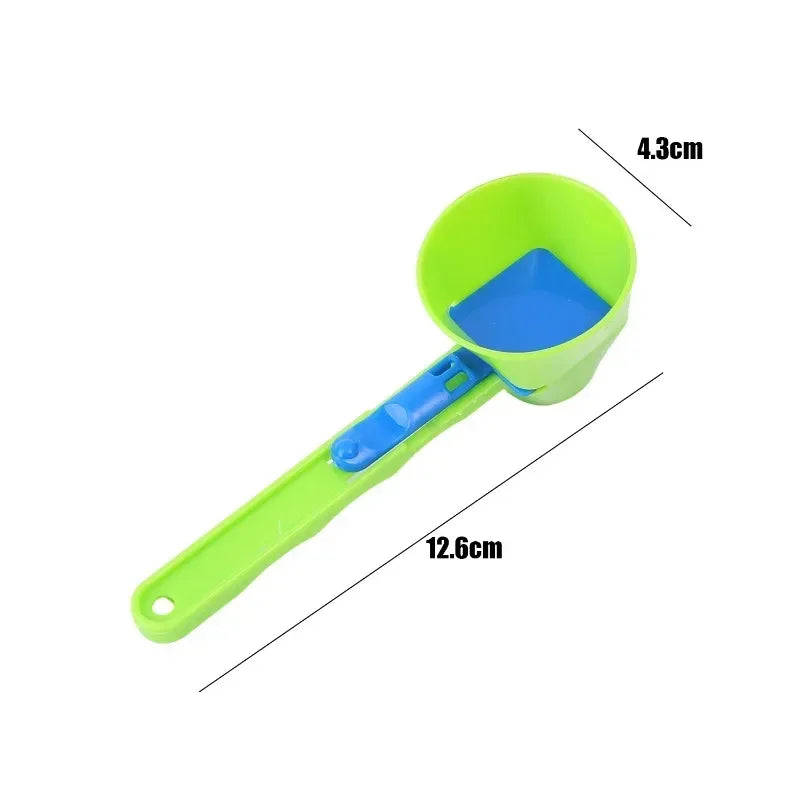 Portable Funnel Sliding Spoon