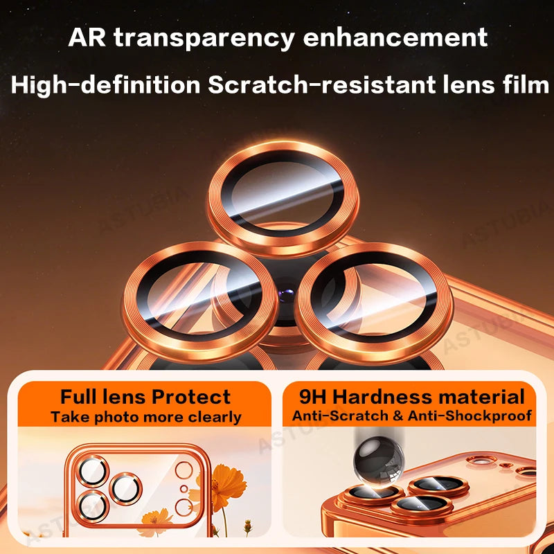 Shockproof Luxury Plating iPhone Case