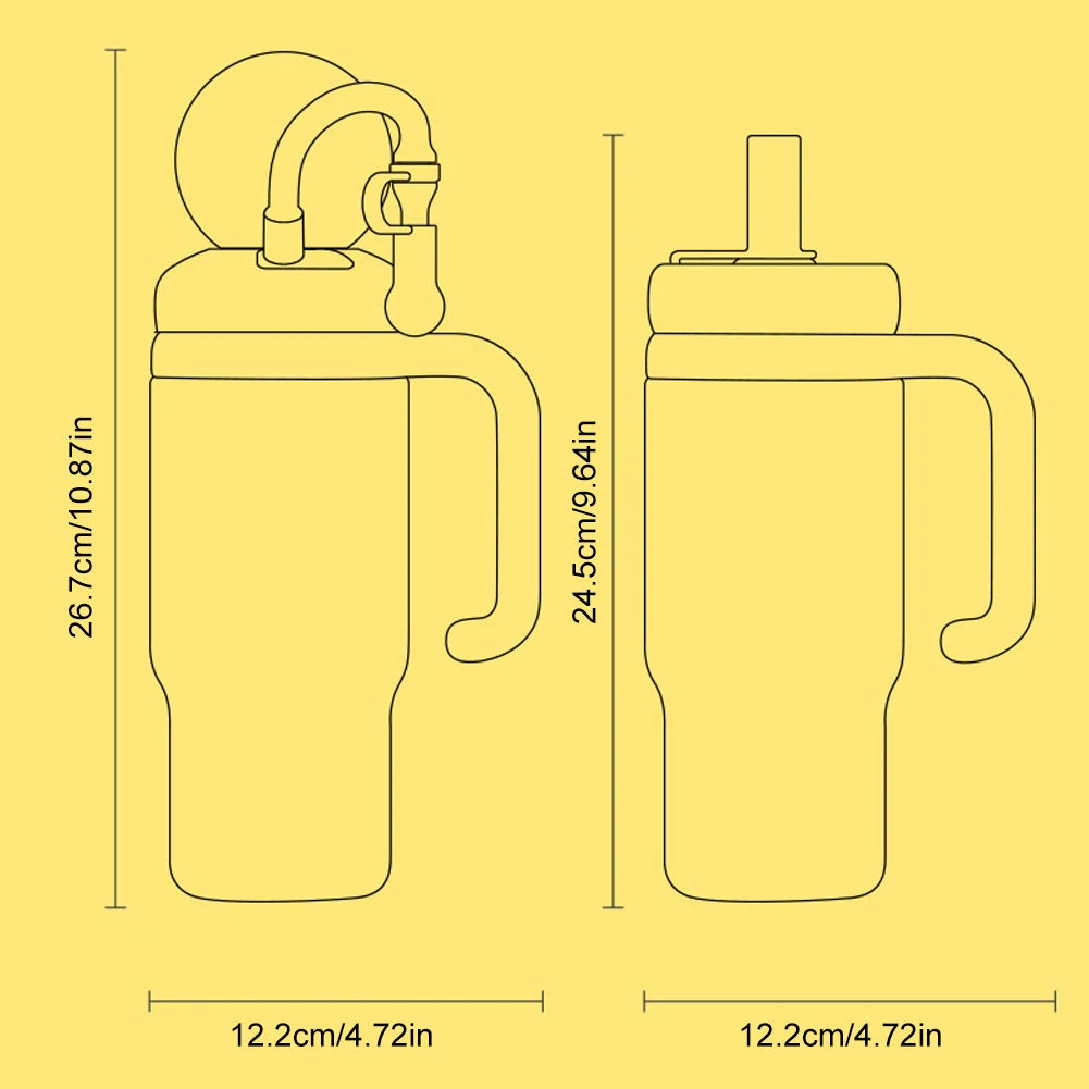 Whale Fountain Water Bottle