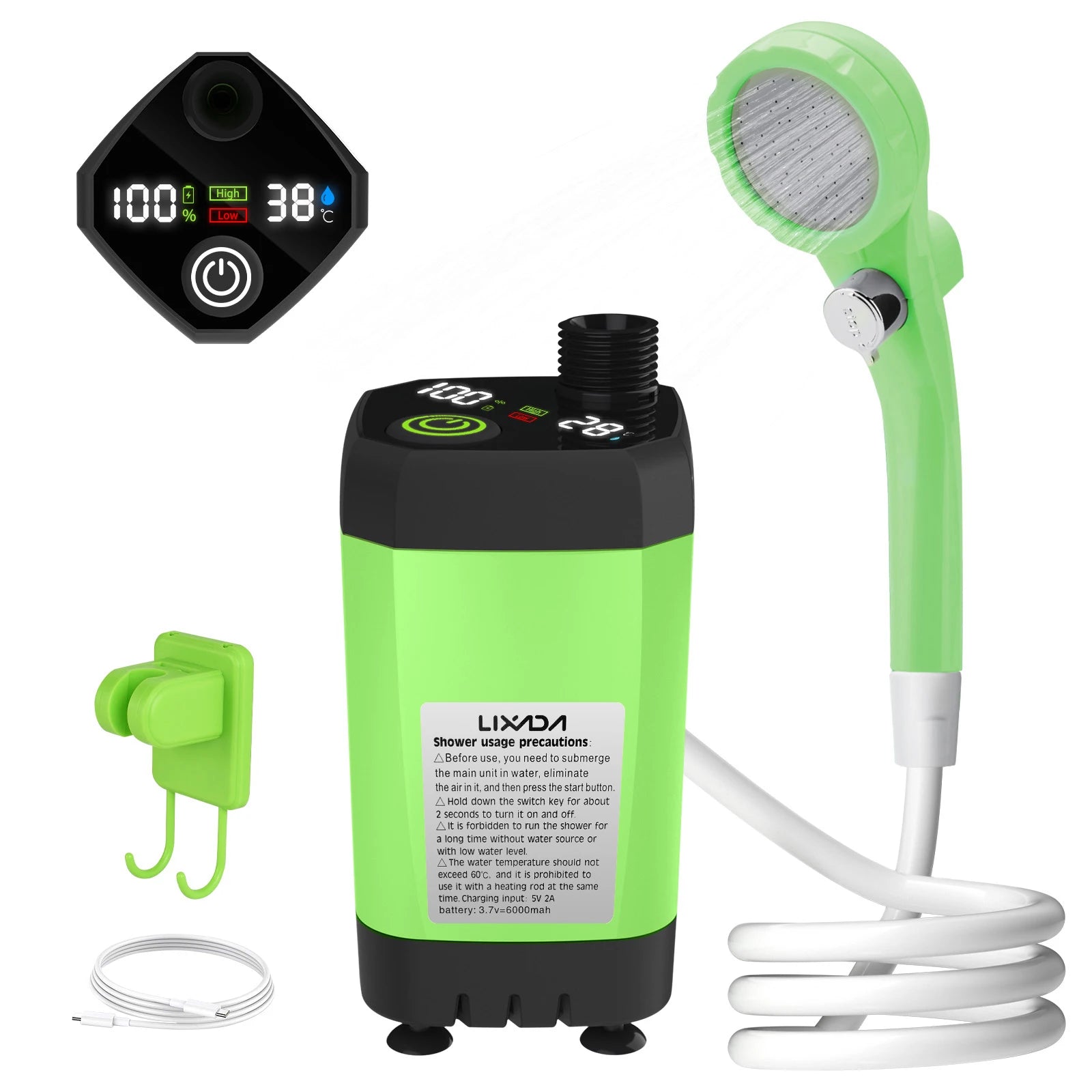 Portable Camping Shower Kit