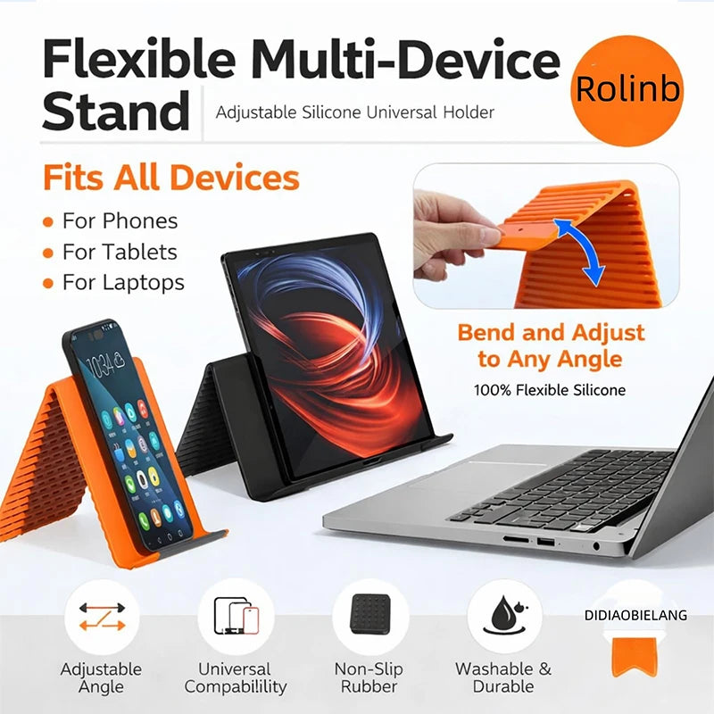 Portable Foldable Silicone Phone Holder