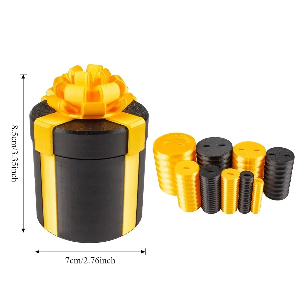 Nested Screw Money Prank Puzzle Box