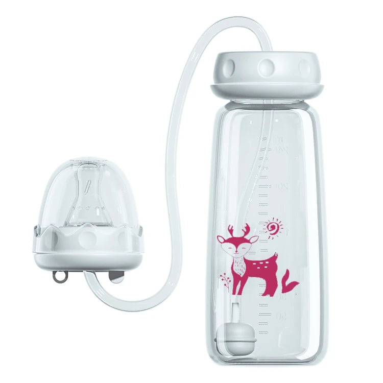 Hands Free Baby Feeding Bottle
