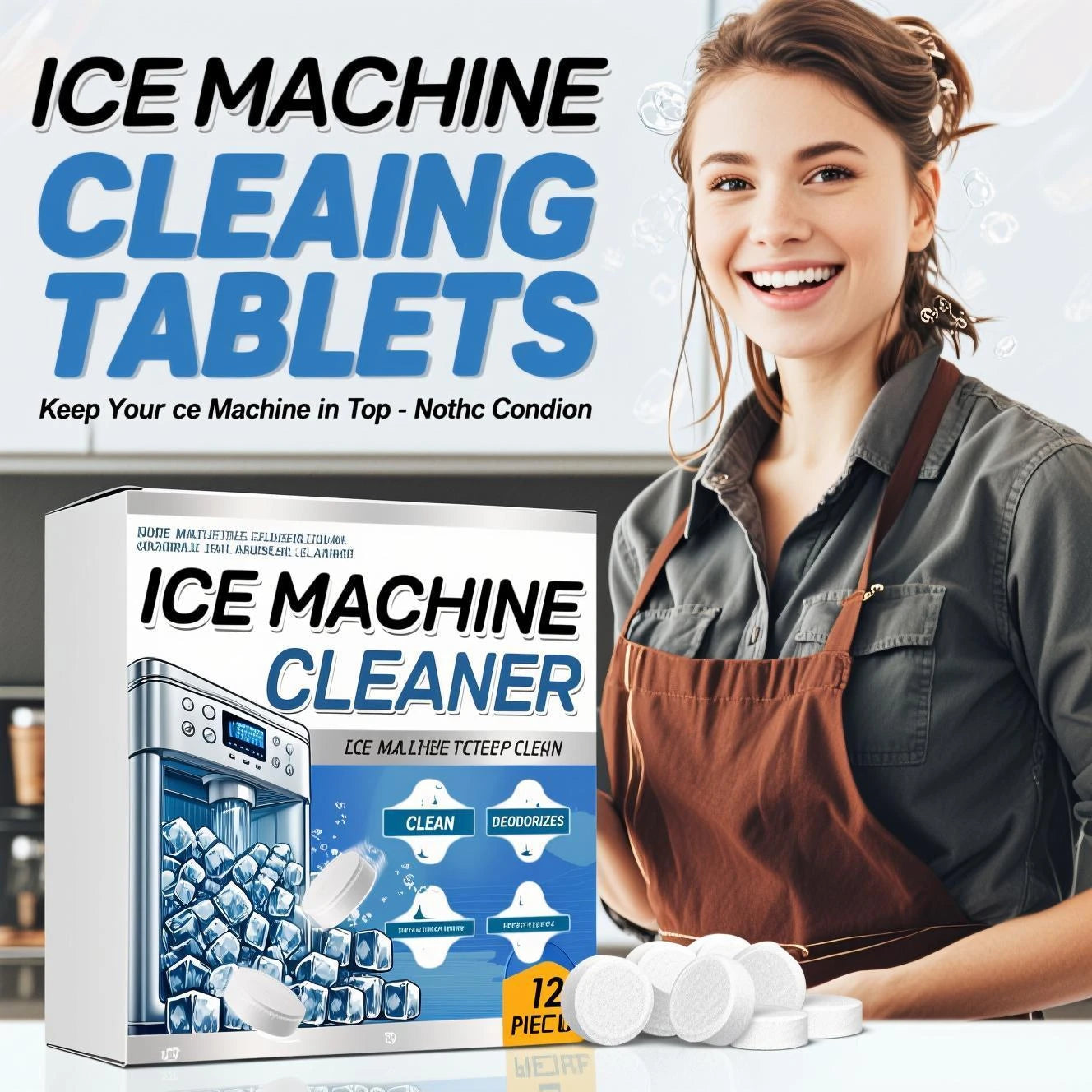 Ice Machine Cleaning Tablets