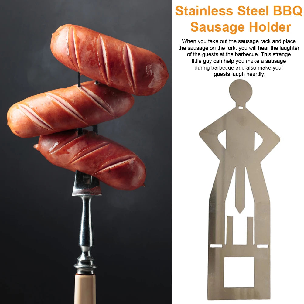 Stainless Steel Funny Sausage Holder