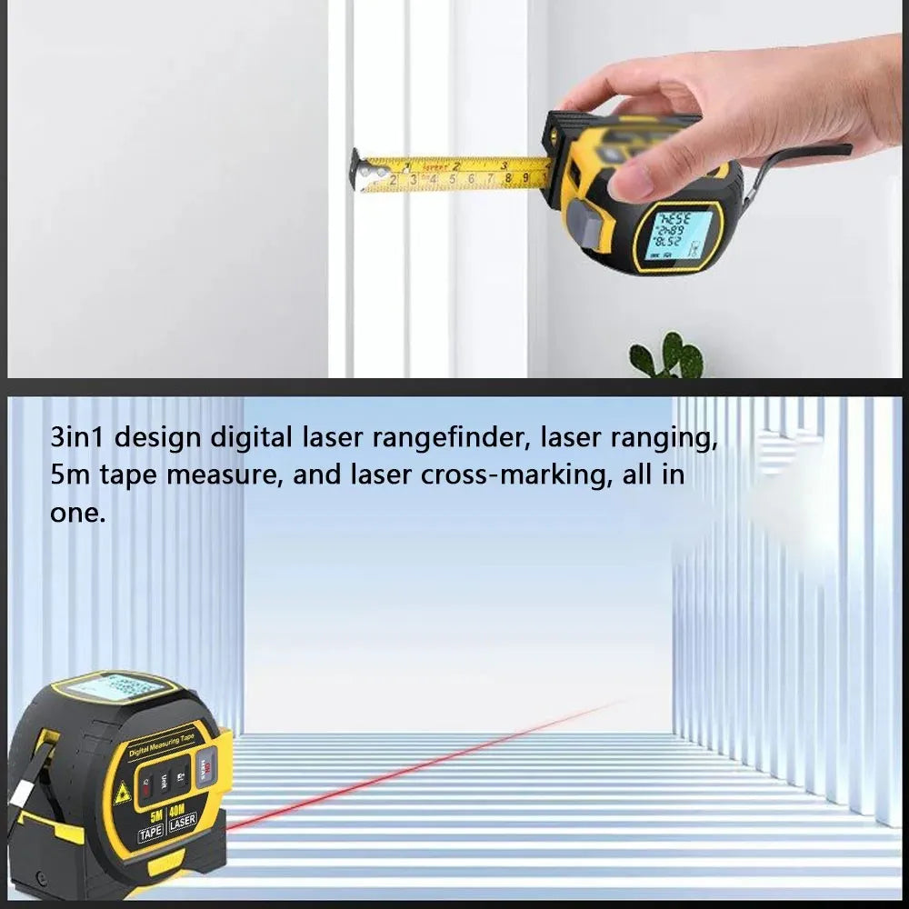 Steel Laser Measuring Ruler