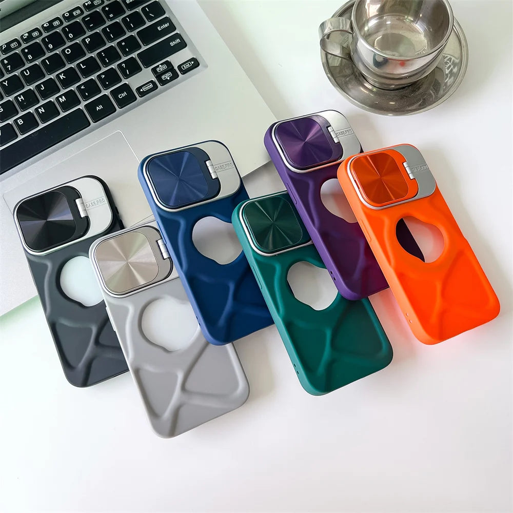 Magsafe Silicone Lens Flip IPhone Case