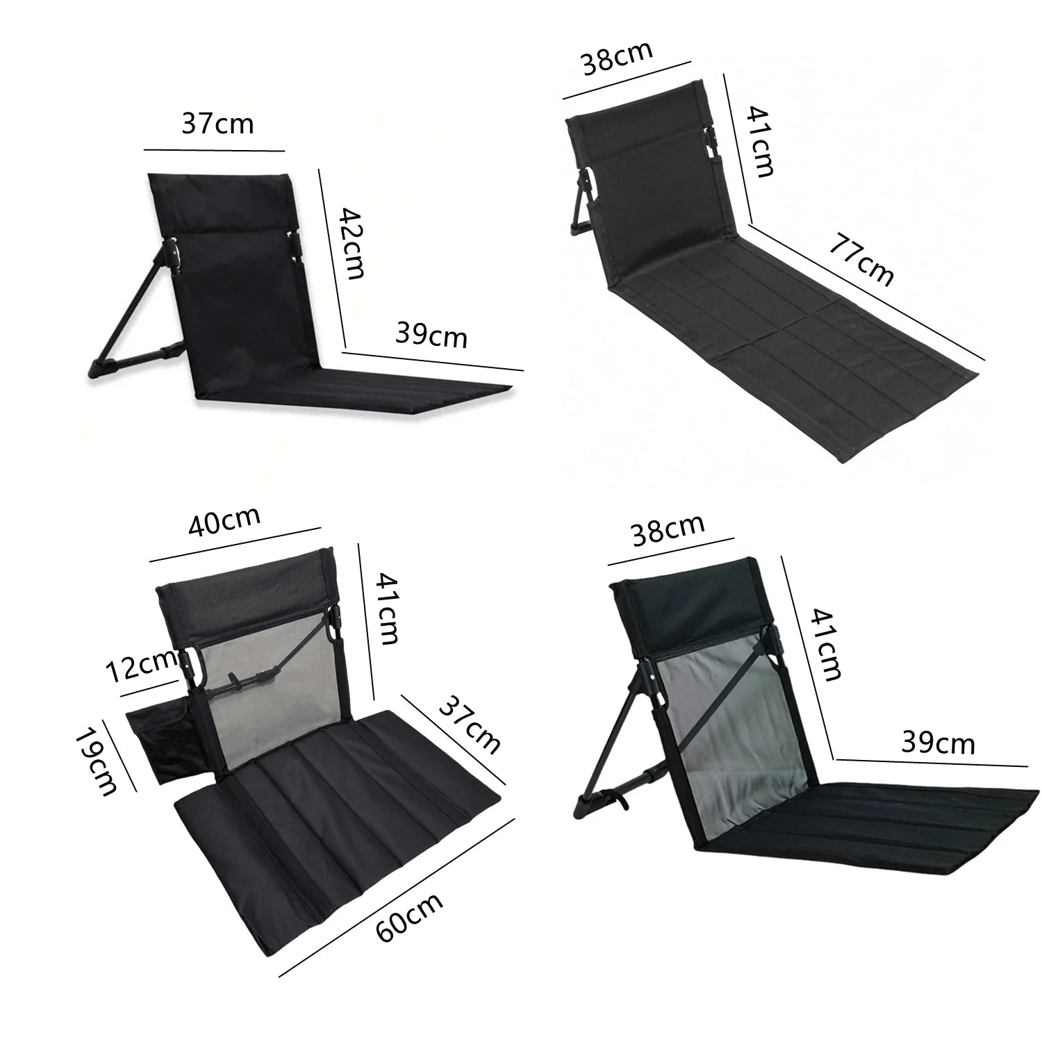 Camping Lazy Backrest Cushion
