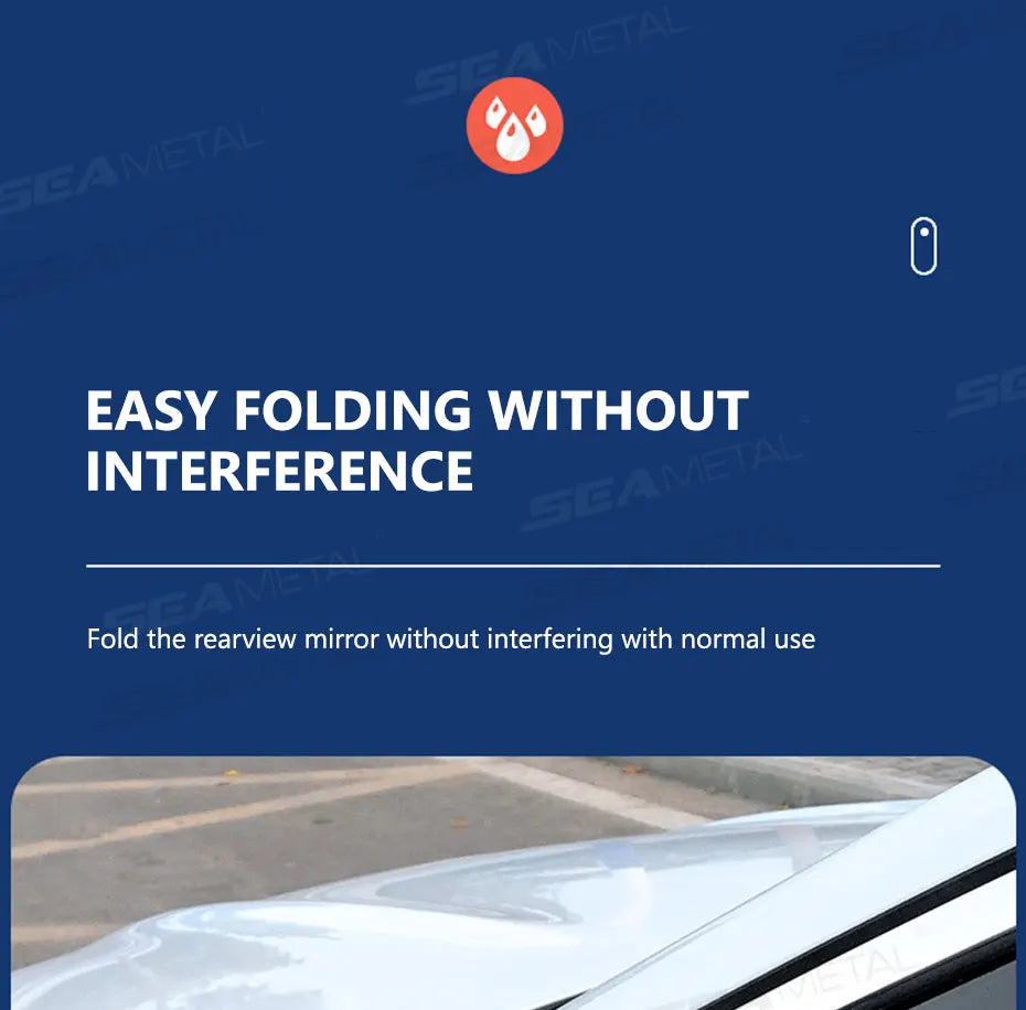 Wide View Car Mirror