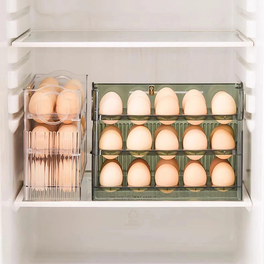 3-layer Flip Egg Storage Box