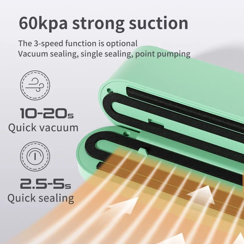 Wireless Automatic Mini Vacuum Sealing Machine