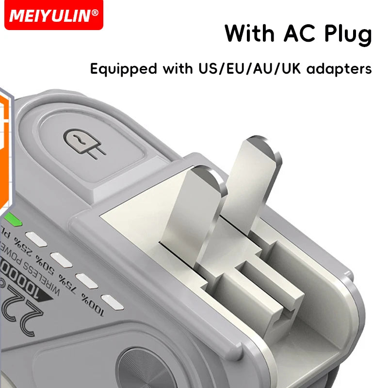 USB Portable Magnetic Wireless Power Bank