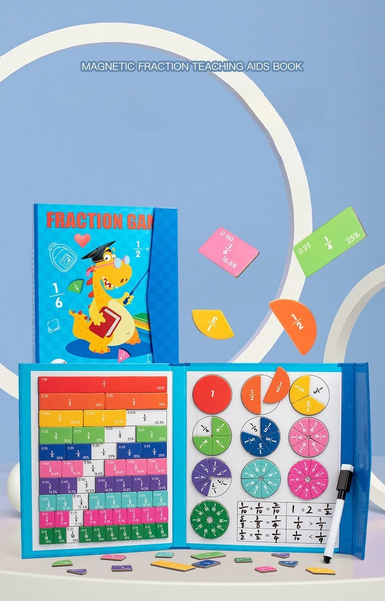 Magnetic Fraction Learning Toy
