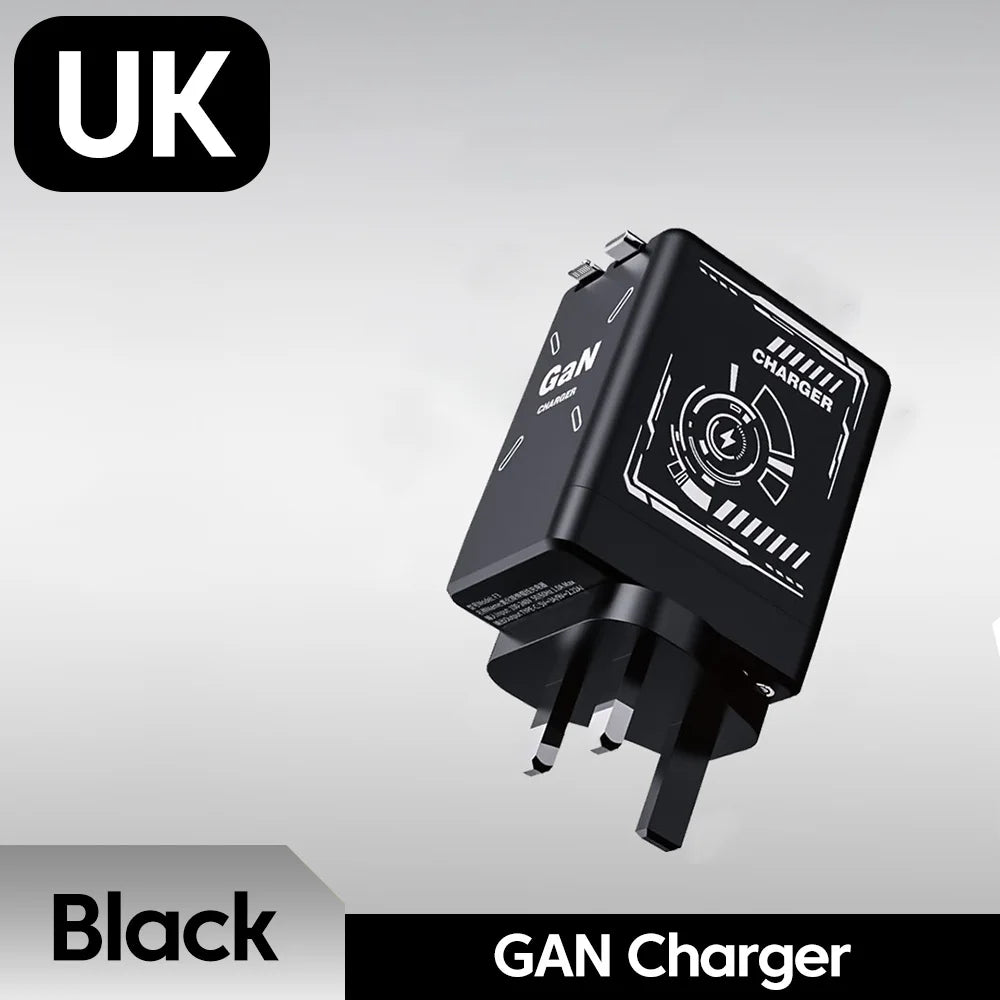 120W Fast Charging Retractable Charger