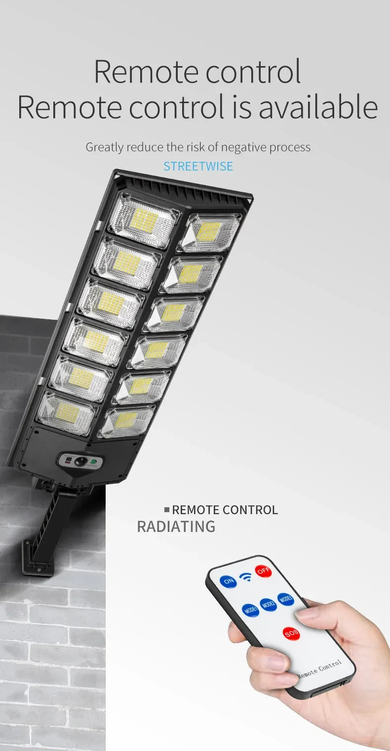 Solar Waterproof LED Street Light