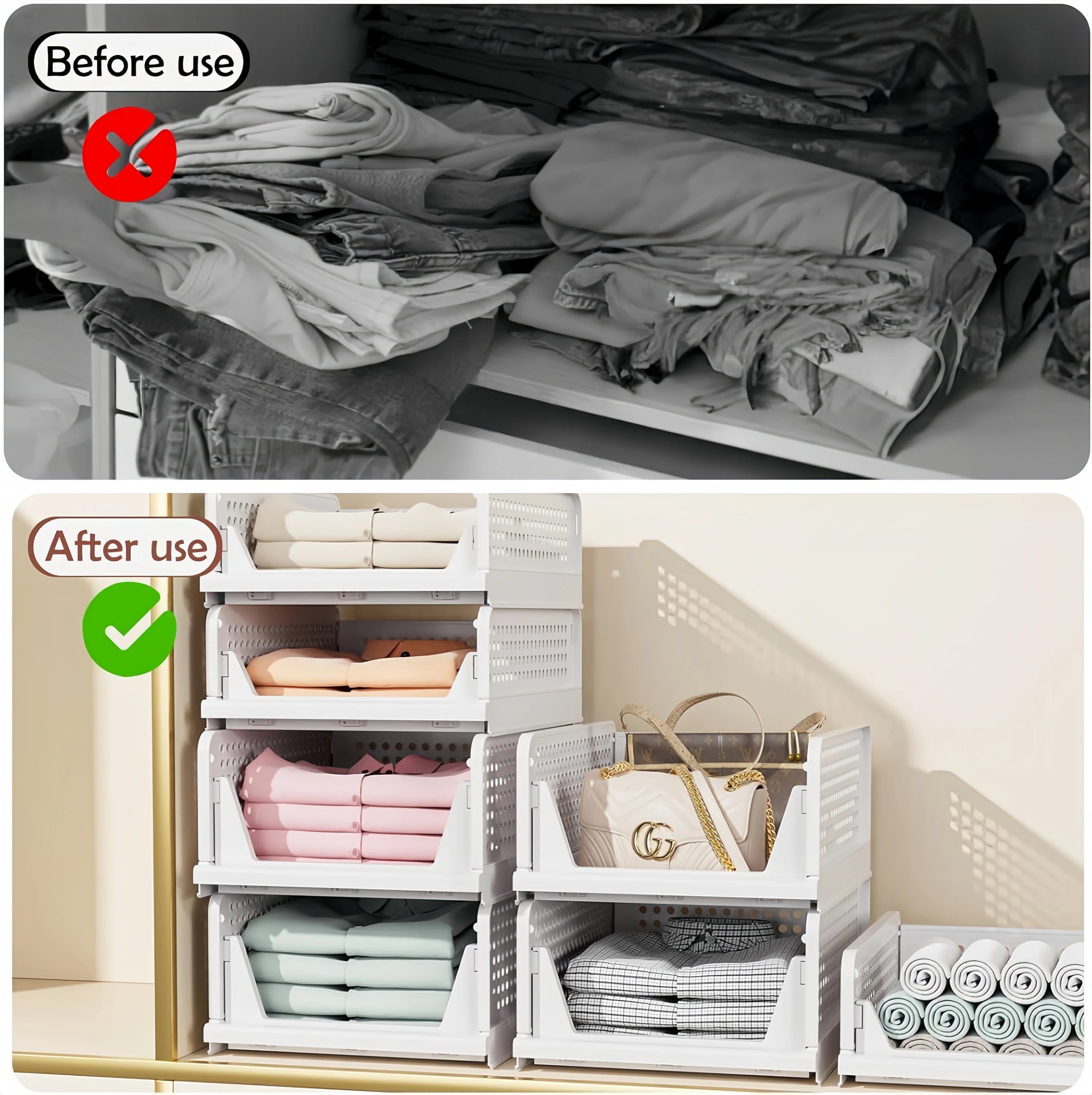 Stackable Closet Organiser