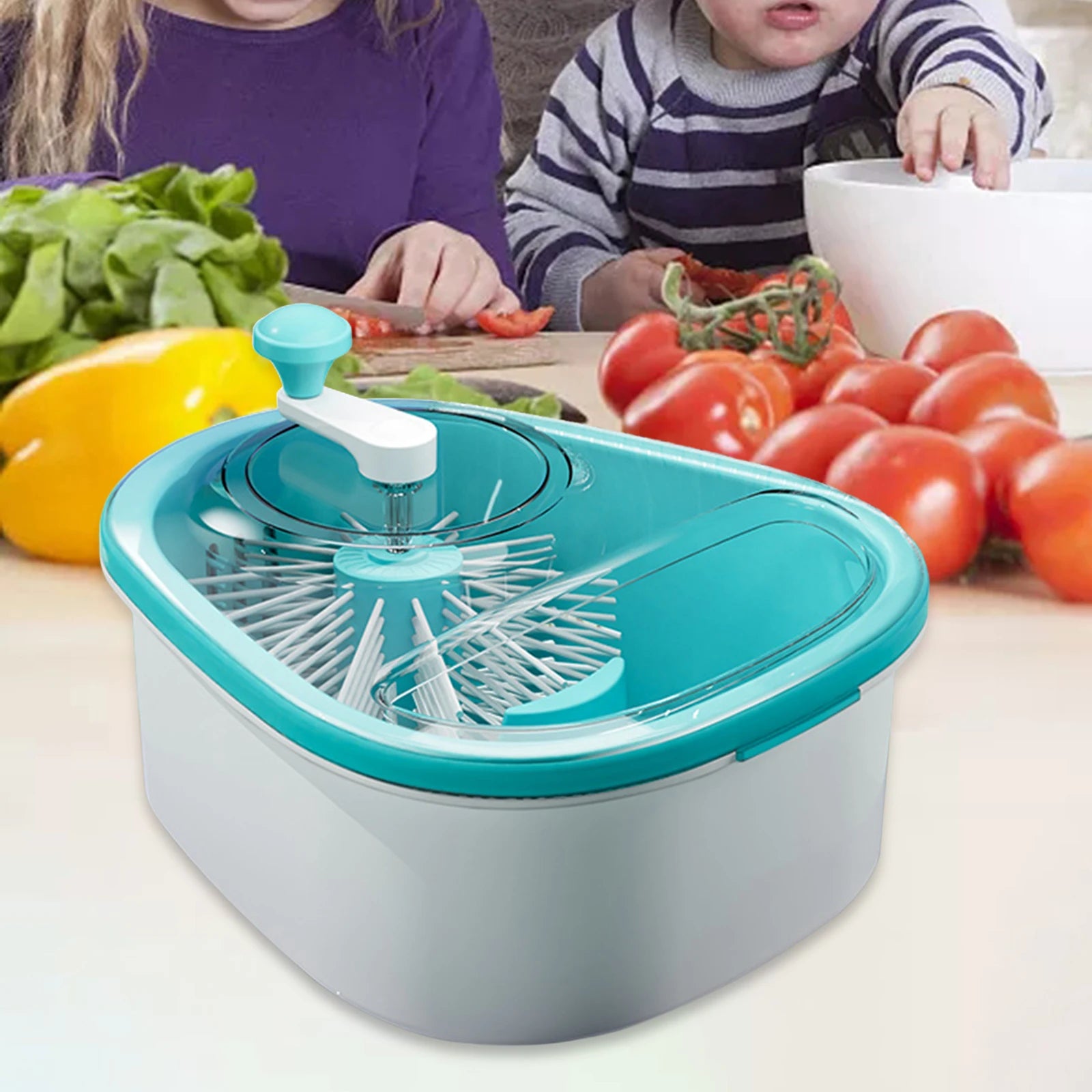 Easy Spin Veggie & Fruit Washer Basket