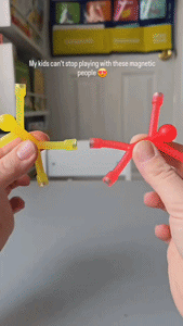 Magnetic Stick figure toy