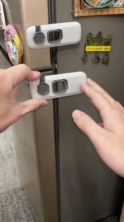 Refrigerator Door Safety Locker