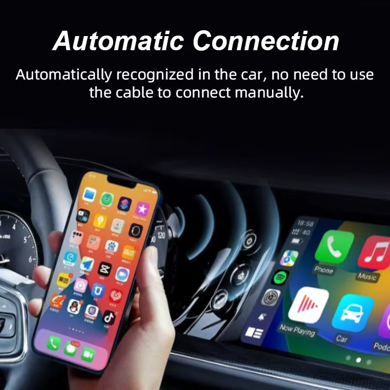 2 in 1 USB Mini Wireless CarPlay